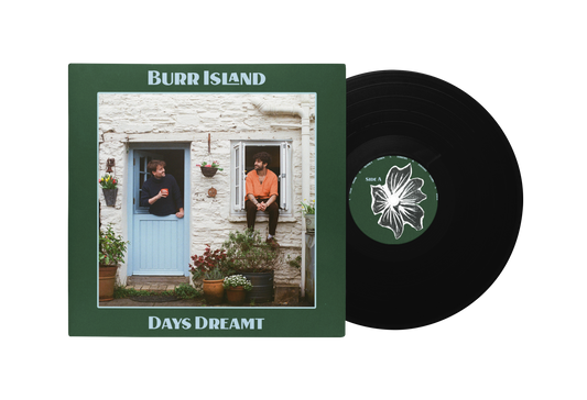 Days Dreamt 12'' Vinyl + Burr Island Logo Tee - Off White + I'll Pick One By the River - Tea Towel